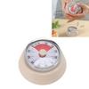 Magnetischer Runder Timer 60 Minuten Visueller Countdown-Timer für Lehrer Klassenzimmer Kinder Hausaufgaben Lesen Erwachsene Kochen Fitnessstudio