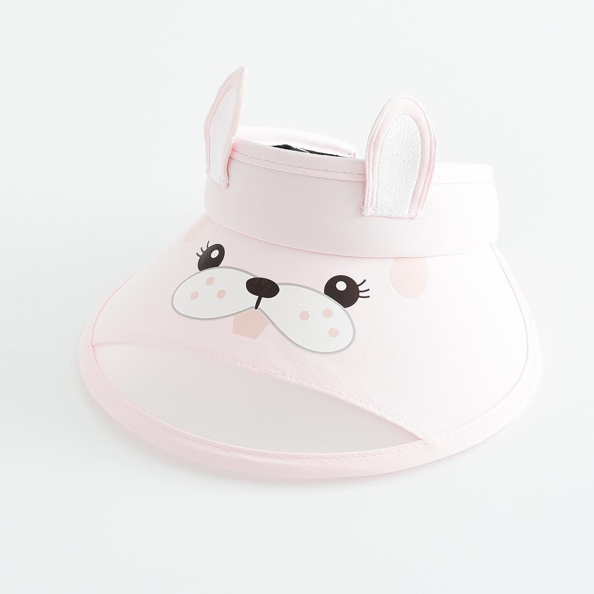 Children s Cartoon Sun Protection Visor - Breathable, Windproof Summer Bucket Hat 48-52cm Hat Circumference