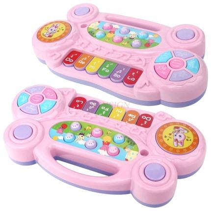 1 Pieza Piano Electrónico Infantil Educación Temprana Musical para Bebé Juguetes de Piano Multifunción Niños y Niñas Bebés y Jóvenes