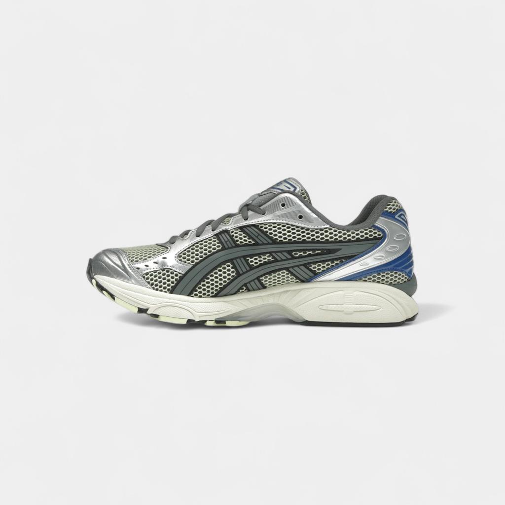 ASICS Gel-Kayano 14 Soft Yellow Asics Blue