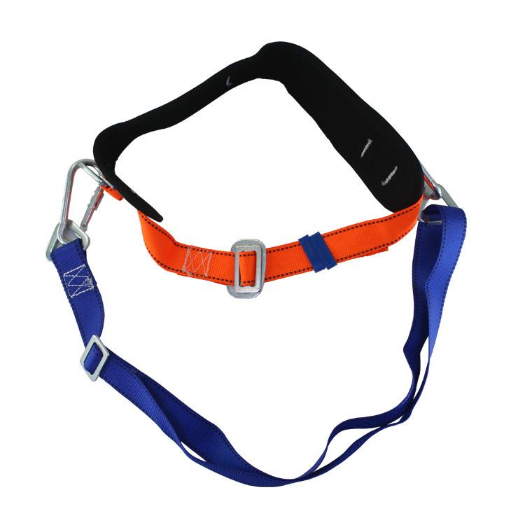 Roter Vollkörper-Elektriker-Sicherheitsgurt mit Einzelsteuerung und Stangenumschlingungssicherung