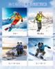 Rongbenyuan REVO Mirror Polarized Ski Snowboard Double Glasses UV Helmet Glasses Unisex for Skiing Goggles, Goggles, Lens, Compatible, 99% Protection,