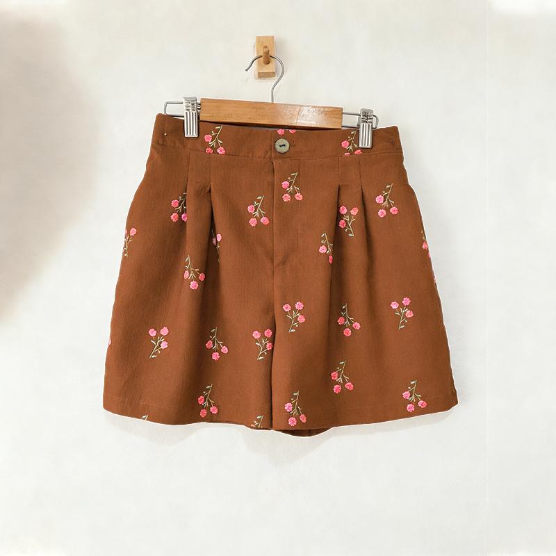 

ZANZEA Women Summer Loose Print Casual Shorts 5XL