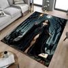 1pc Moonlit, Witchcraft Carpet Anti Slip Polyester Floor Mat for office.Bedroom