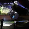 Outdoor Mini Portable T6 Flashlight USB Charging Small Flashlight Outdoor LED Camping Light Work Light with COB Side Lights