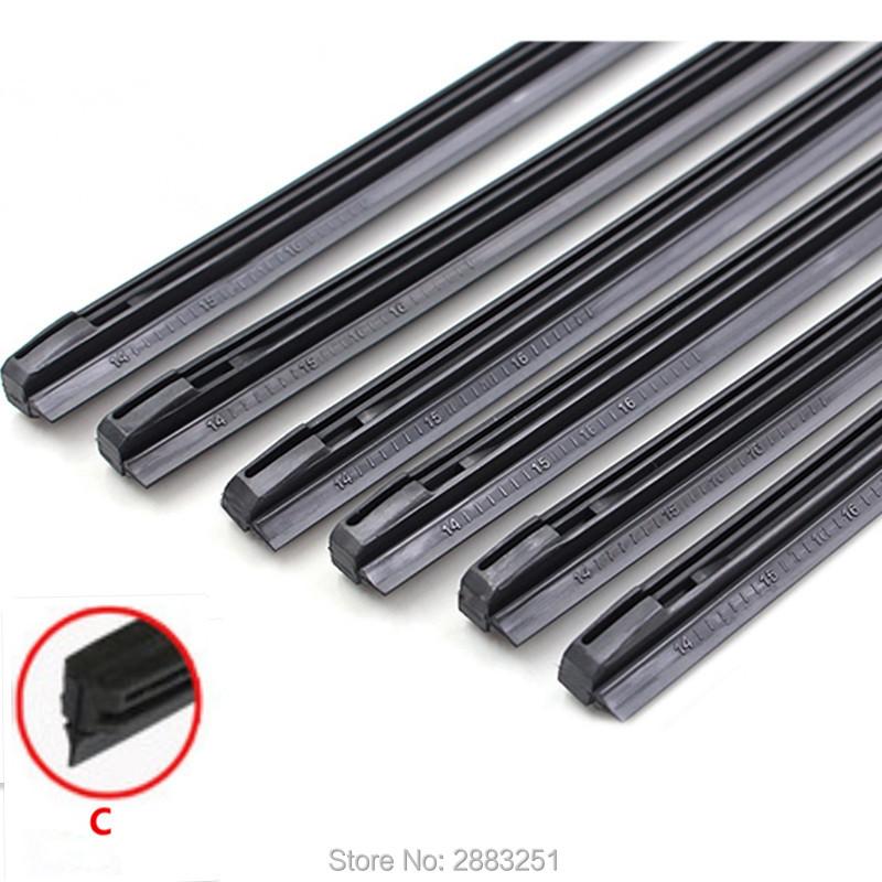 1Pcs Wiper Refill Rubber Strip For Nissan Tiida Teana Juke Note X-Trail T32 TEANA Altima Windshield Wipers