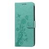 Phone Case For vivo Y300 5G/V40 Lite (Indonesia) 4G/5G/Y200 5G Wallet Stand Butterfly Floral Imprint Leather Cover