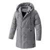 Winter Men's Warm Parkas Thick Casual Windproof Long Coats Men Hooded Jackets Outwear Windbreaker Solid Male Parka Plus Size 8XL
