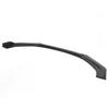 Front Bumper Lip Spoiler Splitter Kit Aerodynamic Part for Auto Car Modification(Glossy Black White )