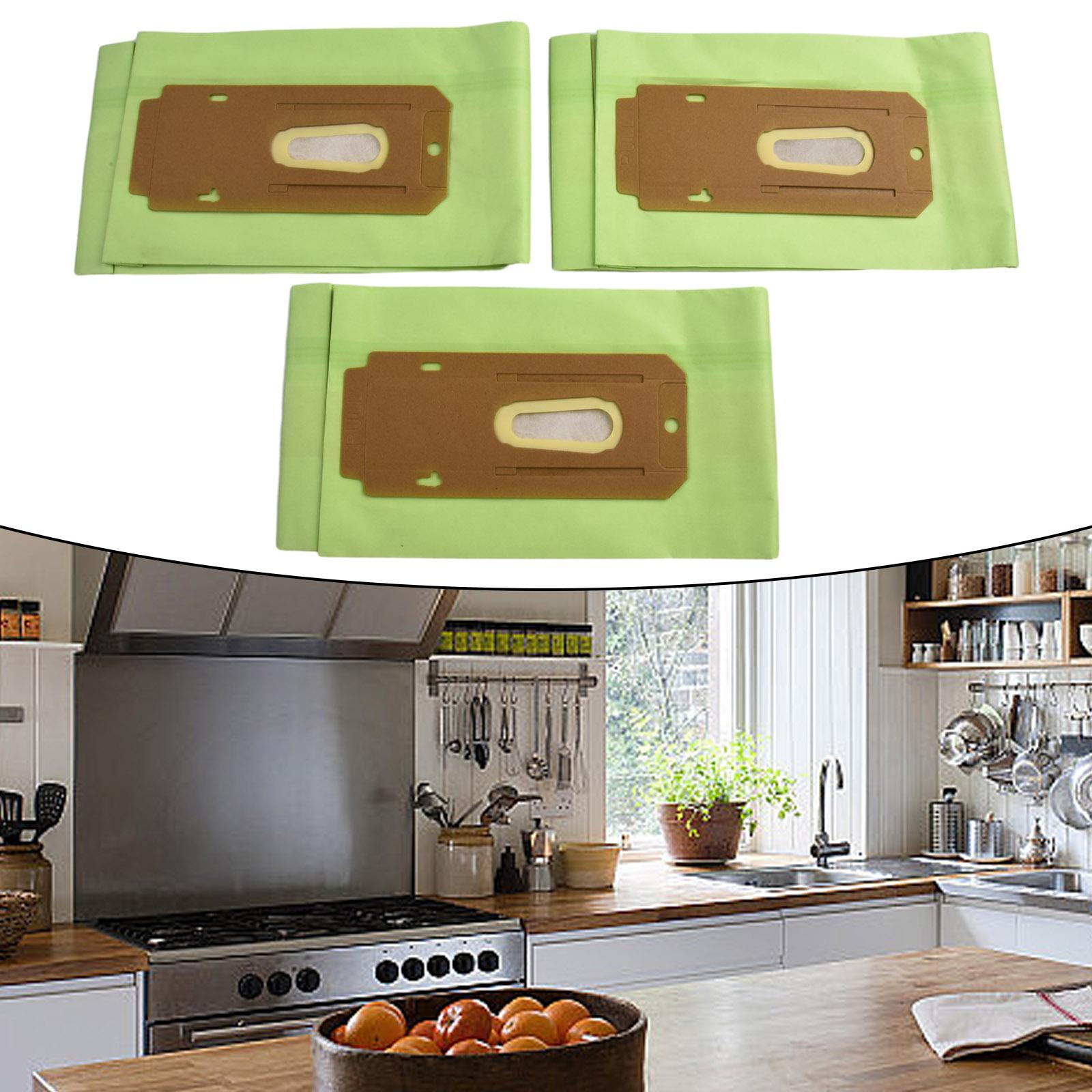 

Replacement Dust Bags for Oreck XL Uprights XL2000/XL8000/XL9000 Robot Vacuum Cleaner Set of 3 for Clean Performance зелений