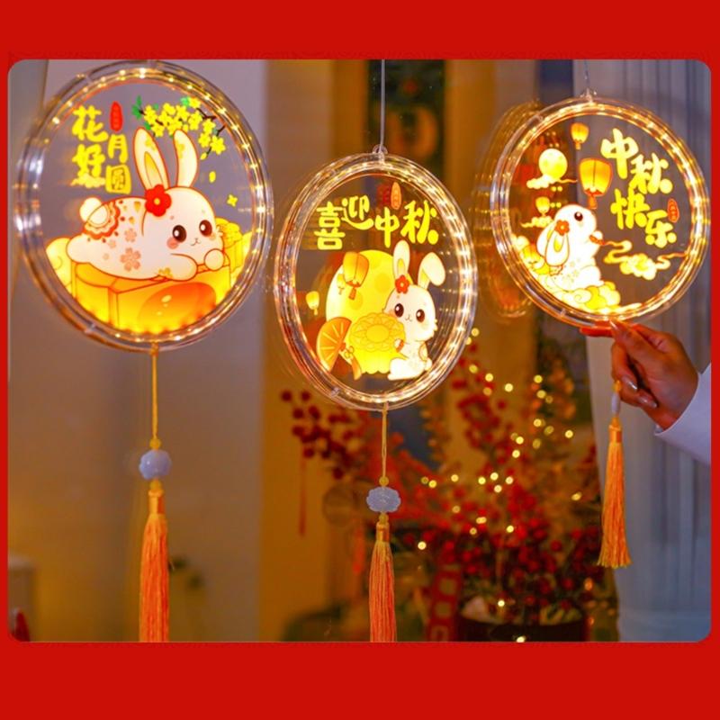 Colorful Autumn Celebration Suction Hanging Ornament Moon Festival Suction Wall Hangings Ornament Stylish Decors