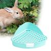 Medium Rabbit Litter Box Triangular Ferrets Potty Tray Portable Pet Corner Toilet Box  Guinea Pig