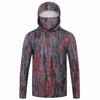 New Men's and Women's Hooded Fishing Shirts with Face Shields, Neck Protection, Sun Protection, Long Sleeved Hoodies
