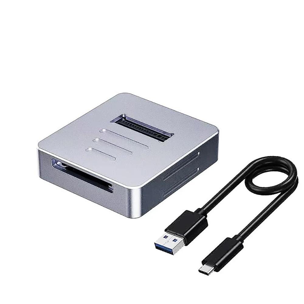 M2 NVMe Protocol SSD Enclosure Docking Station 10Gbps USB 3.1 External M.2 Vertical direct insertion SSD Base SD2.0 Card Reader