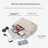 GOLF Laptop Bag for Women, 14-Inch Handheld Notebook Bag, Apple Huawei Shoulder Crossbody Bag, Business Briefcase for Travel And Commuting