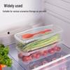 Transparent Large Capacity Microwaveable Noodle Box with Fork, Spoon, and Lid for Pasta, Fruit, or Veggie Storage