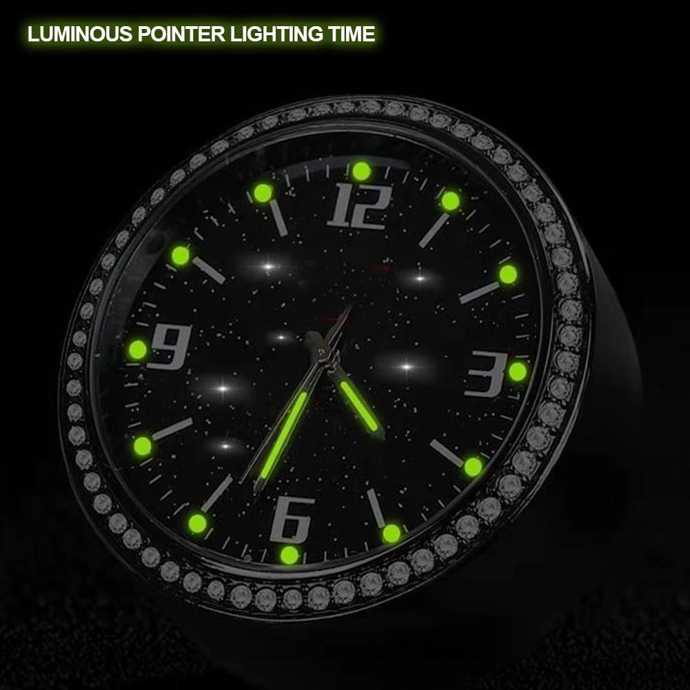 Luminous Auto Gauge Clock Mini Car Air Vent Waterproof Quartz Clock with Clip Air Outlet Watch Clock For Styling Car Accessories