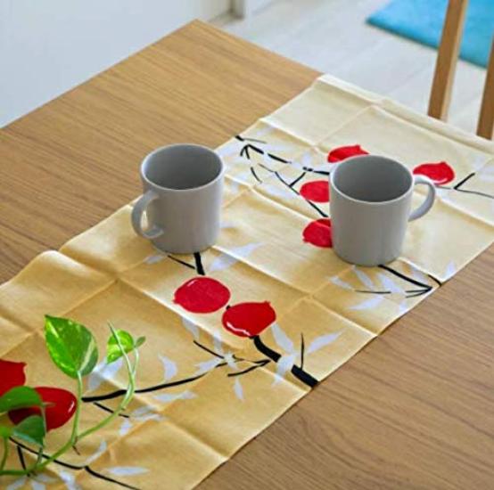 Kamawanu Tenugui Glass Hand Made In 33cm X Prime Minister Glass Hand Chū-sen (Cut Towel) Japan, Size 90cm, 100% Cotton, (Auspicious/Classic Pattern)
