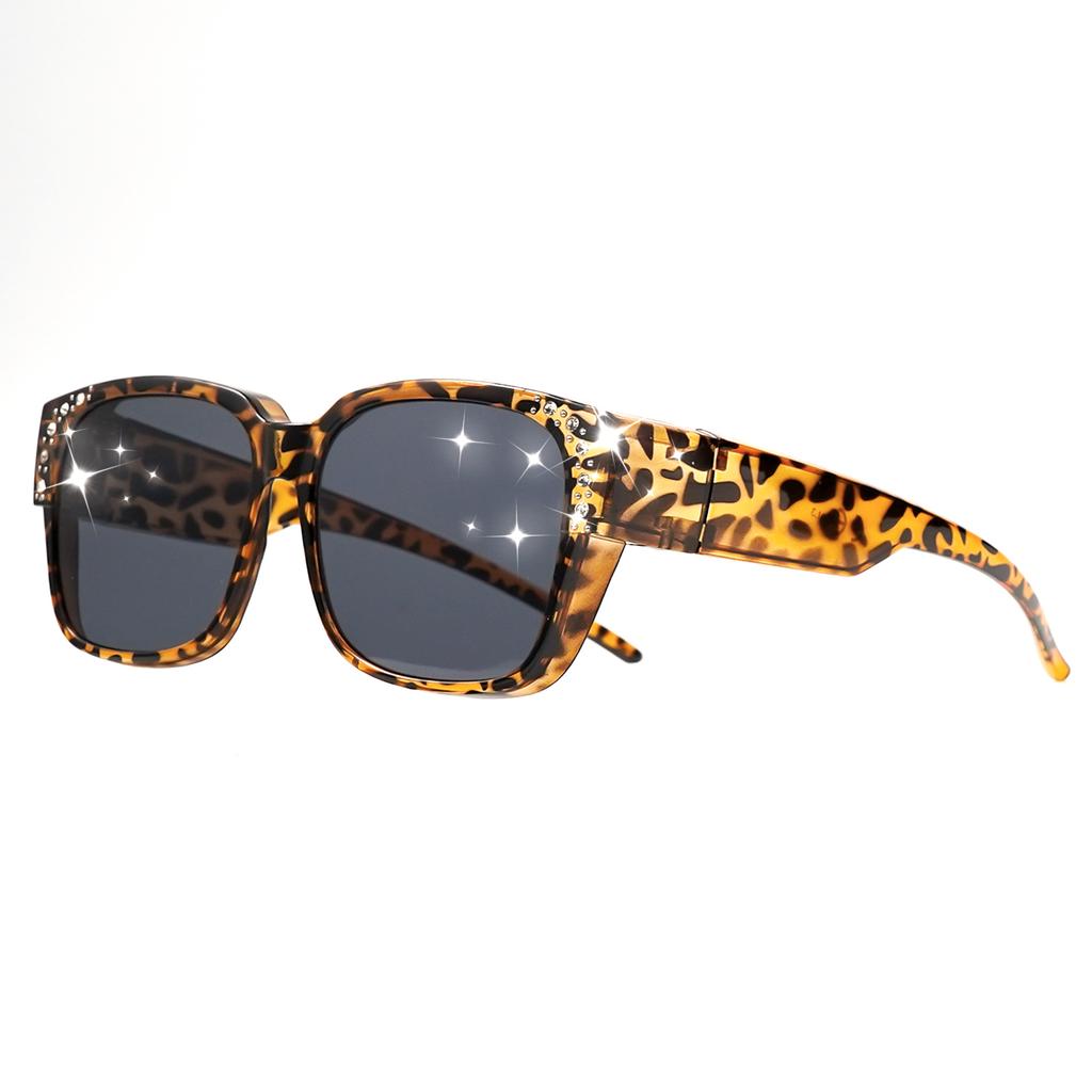 Oversized Square Fashion Sunglasses - Decorative Lenses for Fashion & Style, Stylish Eyewear, Elegant Eyewear