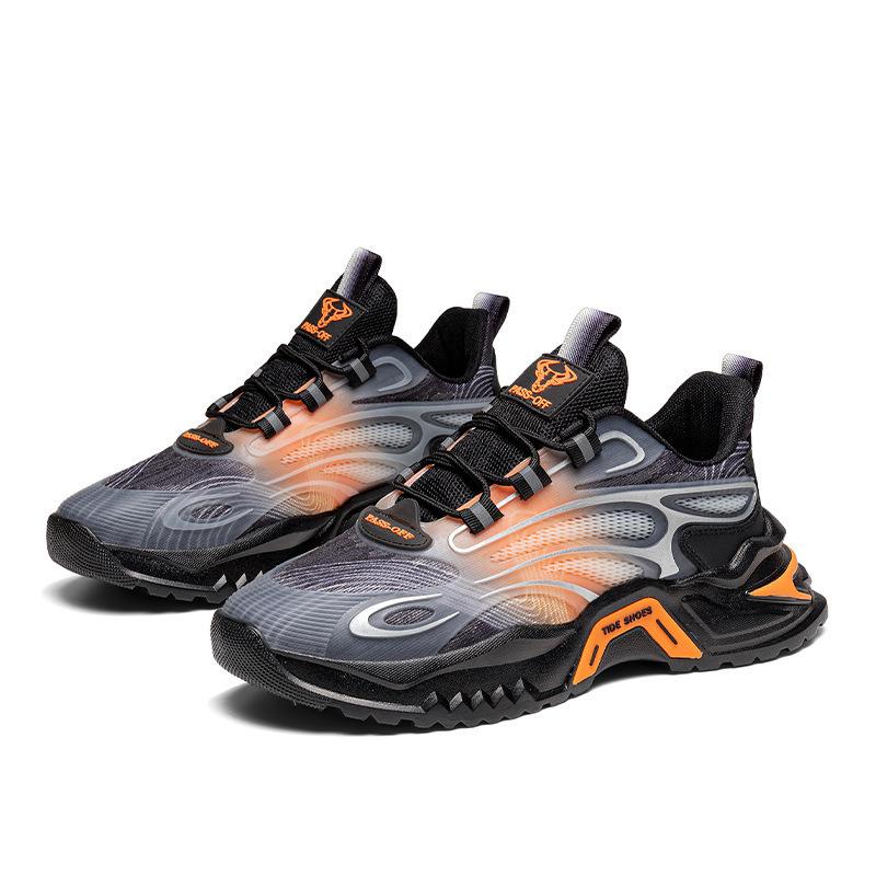 2025 Thick-soled Low-top New Trend Heightening Shoes 2025 Mesh Sports Lightweight Men's Shoes Casual Shoes