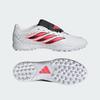 PREDATOR CLUB Fold-Over Tongue Turf Football Boots IH2113 Unisex Performance Sports Shoes Cloud White / Solar Turbo / Core Black