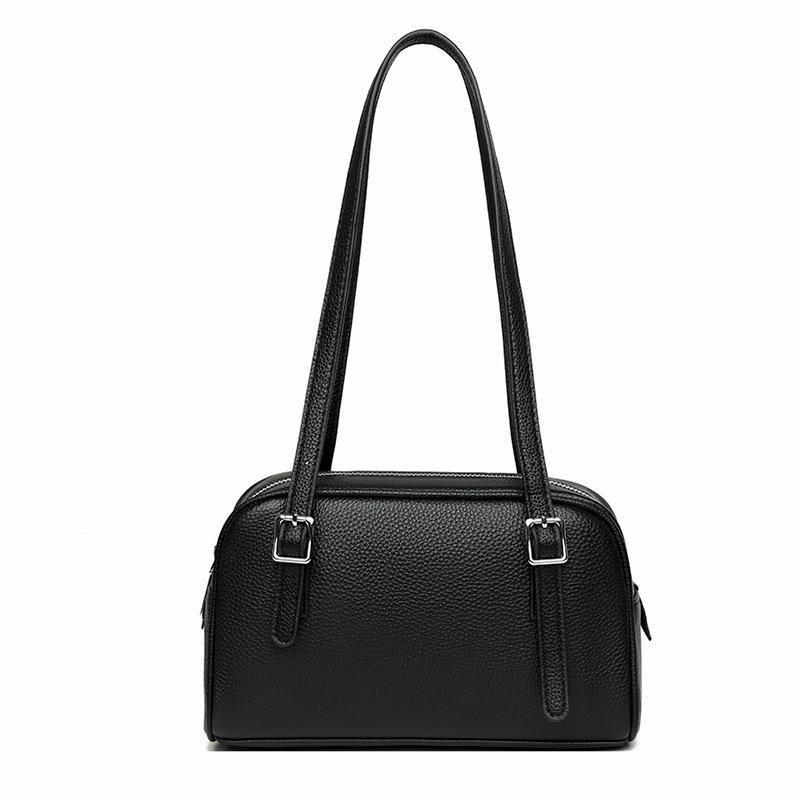 První vrstva hovězí kůže Taška přes rameno do podpaží Trendy Módní Taška přes rameno Ruční taška Dámská taška Pravá kůže