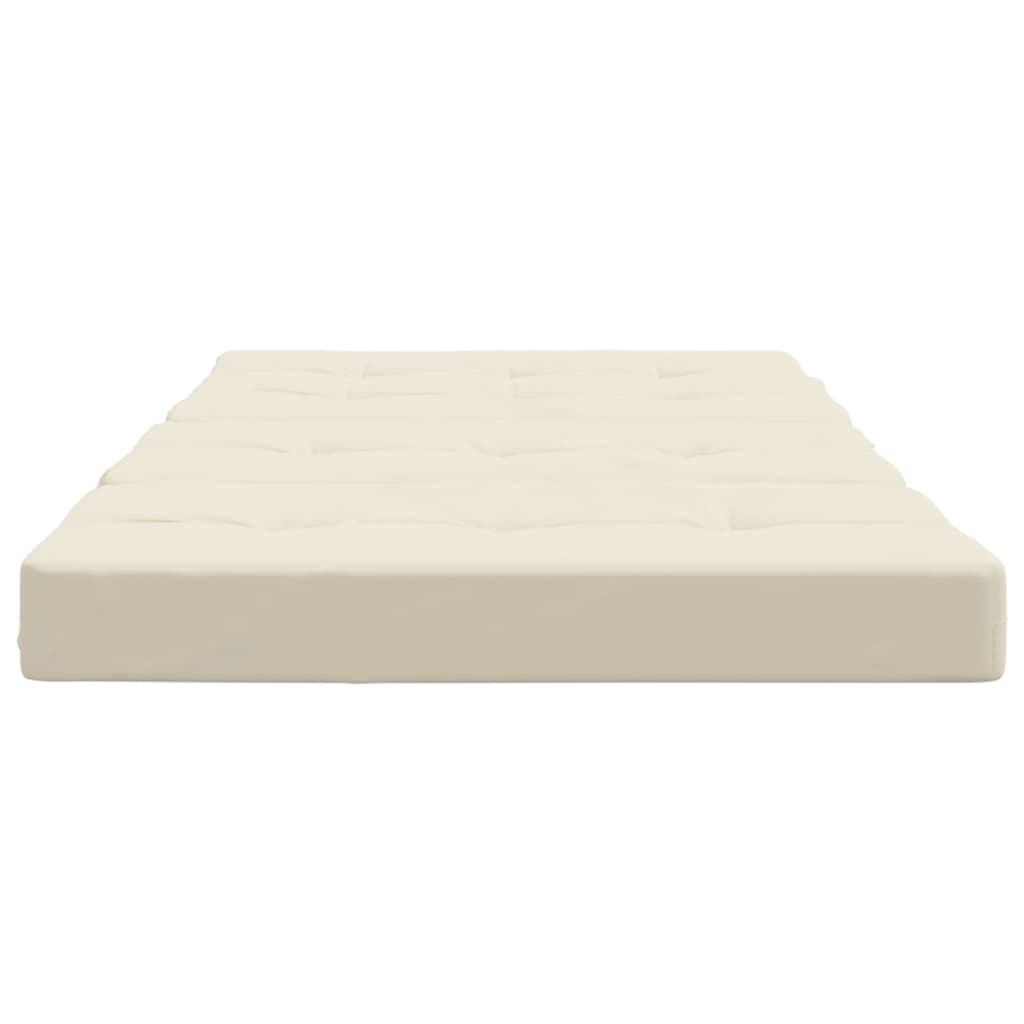 Lounge Chair Cushions 2 Pcs Cream Oxford Fabric