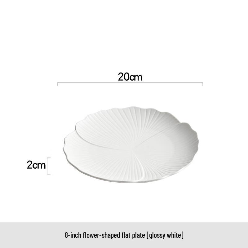 

Nordic Irregular Ceramic Salad & Serving Plates