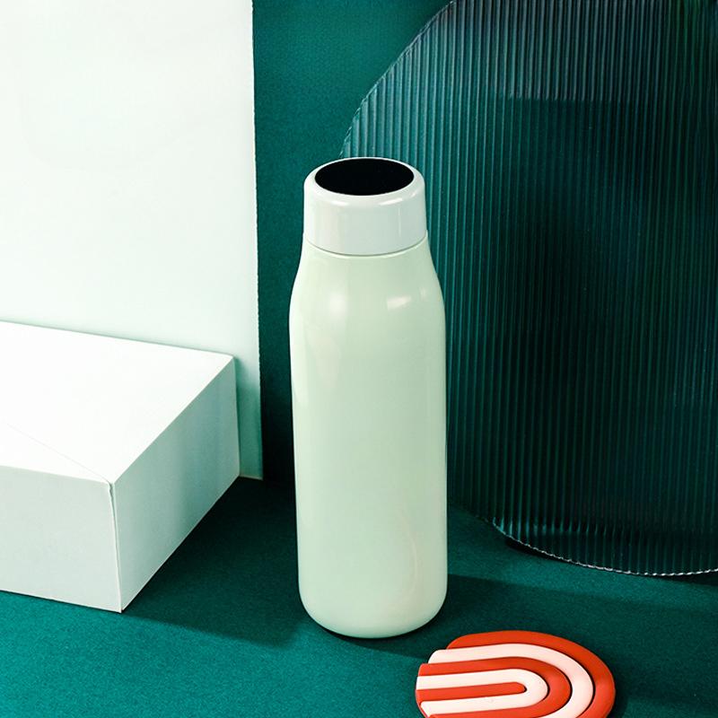 304 Stainless Steel Thermos Intelligent Temperature Display Straight Cup