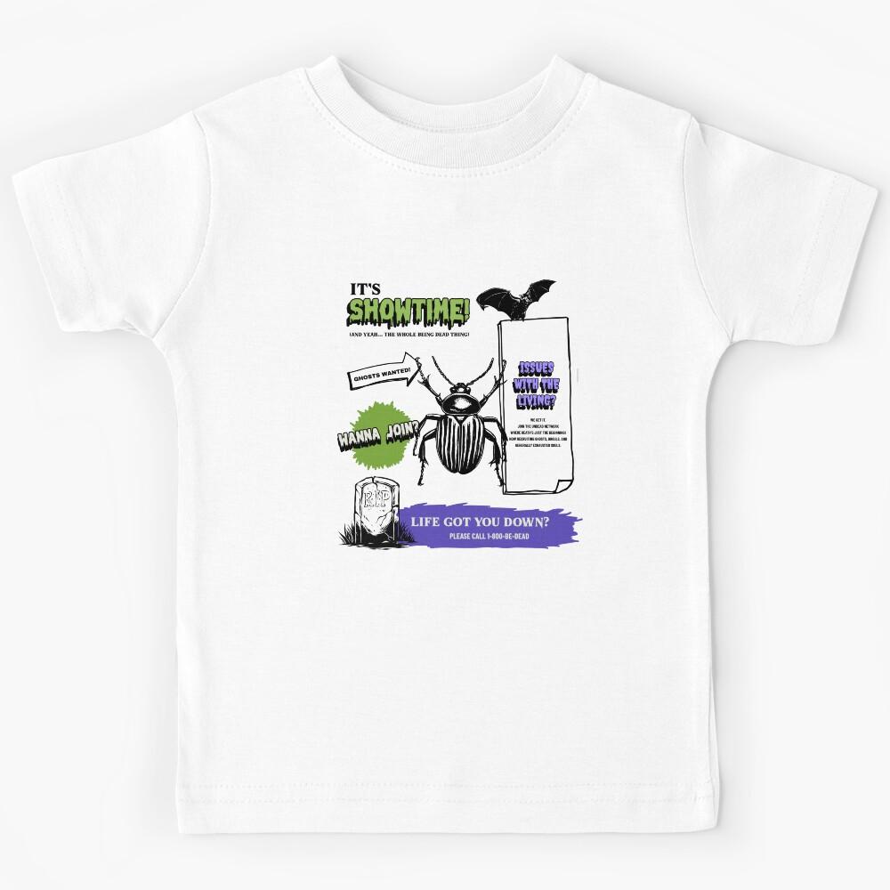 It’s Showtime! Beetlejuice Kids T-Shirt 120