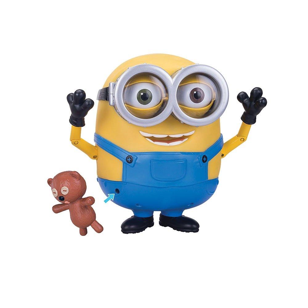 Minions Minion Bob with Teddy Bear Despicable Me Deluxe Talking Figure 8-inch (Used)