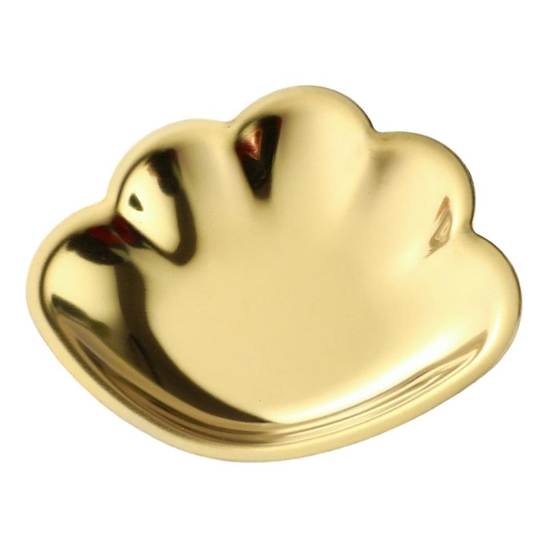 

Подставка для украшений из нержавеющей стали, органайзер, поднос, устойчивый к ржавчине, для колец, серег, ожерелий, модный держатель для аксессуаров золотой