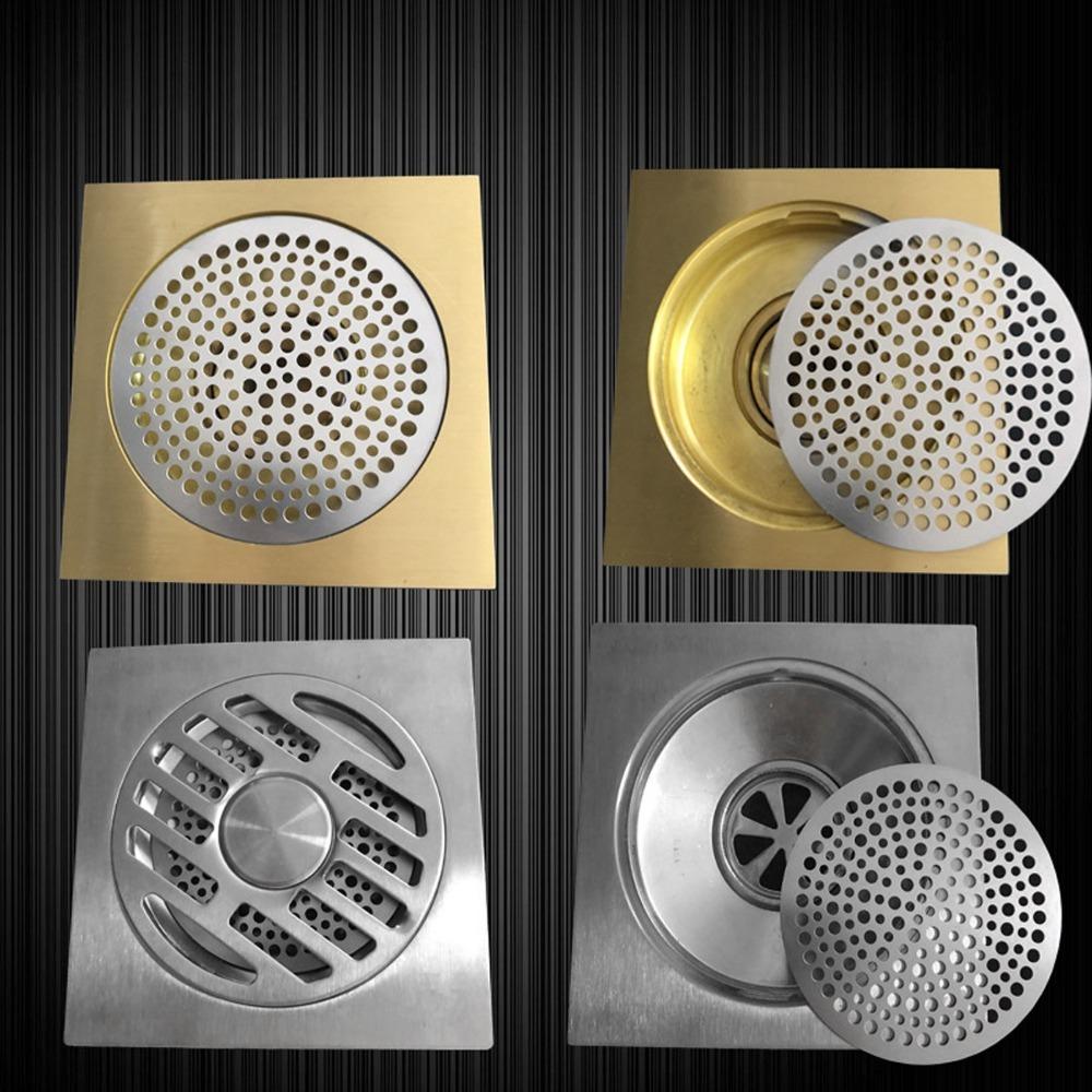 Pieza de Malla Filtro de Desagüe de Piso Cubierta de Desagüe de Acero Inoxidable Colador de Ducha Lavadero