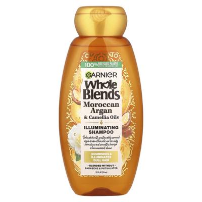Whole Blends, rozświetlający szampon, ekstrakt z marokańskiego oleju arganowego i kameliowego, 12,5 fl oz (370 ml)