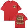 Best Famous Kanye West The College Dropout Graphics Tshirt Men Women's Hip Hop Rap Vintage T-shirts Male Casual Oversize T Shirt