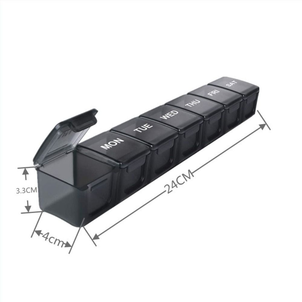 Pill Organizer Medicine Box 7 Day Medicine Tablet Storage Medicine Organizer Pill Case Pill Box