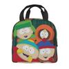 Southpark TV Show 2025 Thermal Insulated Lunch Bag for Work Portable Bento Box Thermal Cooler Lunch Boxes