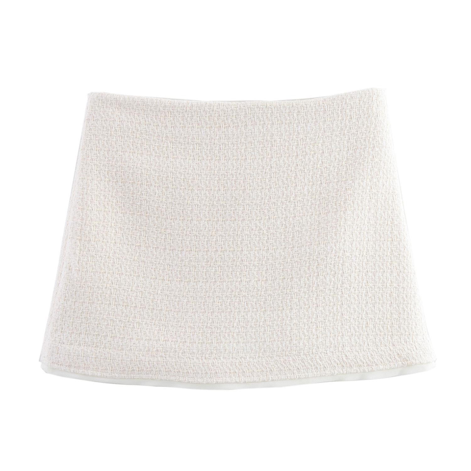 

Женский повседневный костюм в европейском и американском стиле, весна 2025: Куртка, Юбка и Брюки L