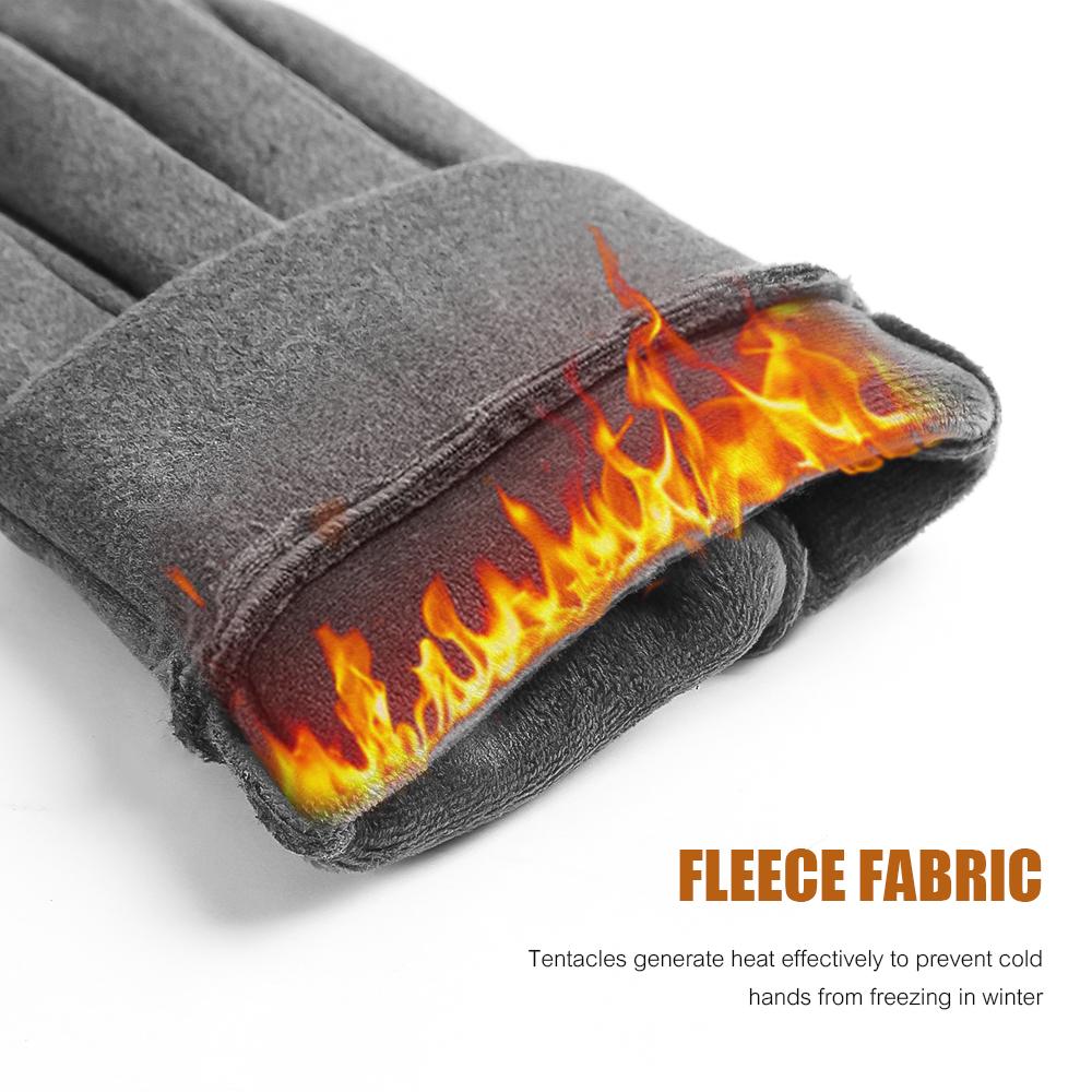 Cycling Fleece Thermal Gloves