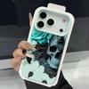 For iPhone 18 Pro Max Case Lettered Skull Pattern Leather Texture Silicone Cover For iPhone 17 16 15 14 13 Pro Max 16E 17E