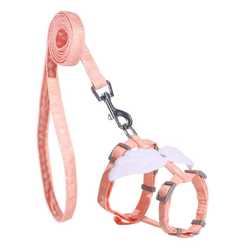 Adjustable Cat Leash No Pull Cat Harness Cat Leash for Walking Escape Proof