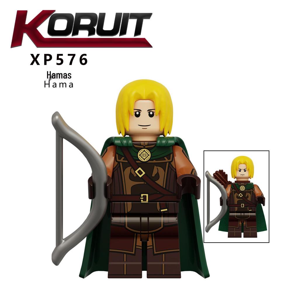 KT1078 Rohan Princess Soldier Minifigure Building Blocks