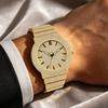 Damen Strass Uhren Hip Hop Stil Diamantbesetzte Quarz Armbanduhr Wasserdichte Schmuckuhr für Sie