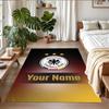 Crystal Velvet Rug Custom Name Text, Soft Non Slip Floor Mat Home DecorGermany National Football Team