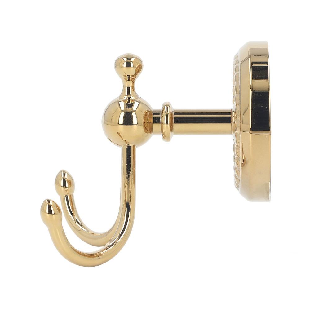 Durable Robe Hook Golden Towel Hook Retro Style Coat Hook Bathroom Bedroom Entryway