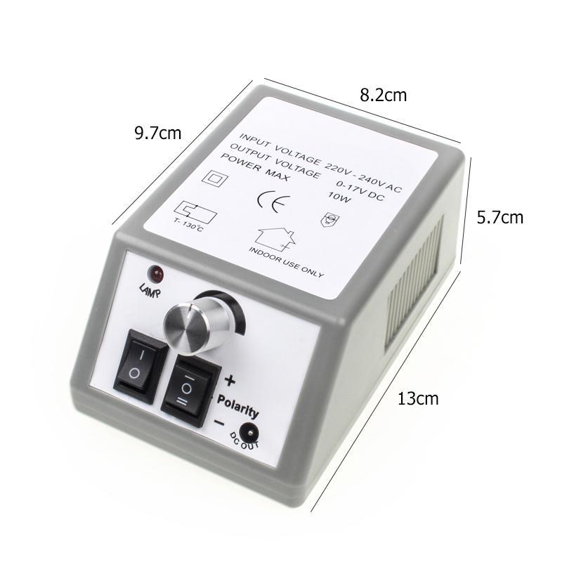 Painel de controle profissional ferramentas para unhas moagem manicure máquina de moinho elétrico falso