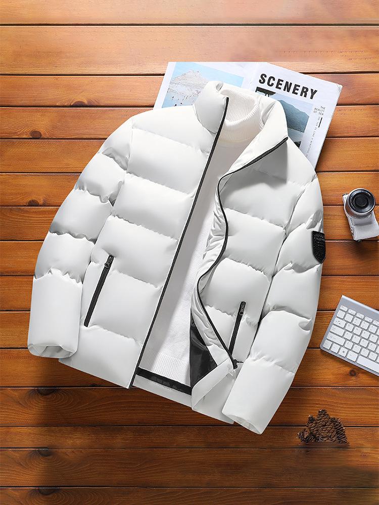 Unisex Winter Thickened Cotton Jacket - Warm, Versatile Casual Outerwear for Couples and Youth