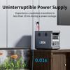 ABOK ark2000 Draagbaar Energie Station - 2000W Vermogen - 1536Wh LiFePO4 Batterij - 7 Uitgangspoorten - 1,5-2 uur Snel Opladen - Slimme App Bediening