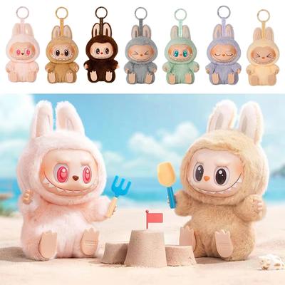 Kawaii Labubu The Monsters Überraschungsbox Spielzeug Sweetheart Vinylpuppe Niedlicher Rucksackanhänger Dekoration Plüschpuppe Kleidung Geschenke
