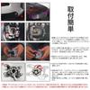 KONPON 3 Color Switching Fog Lights, LED Lights, Compatible With: WR-V 5BA-DG5 Mini Micro Fog Lamp, Customized Parts, Easy Installation
